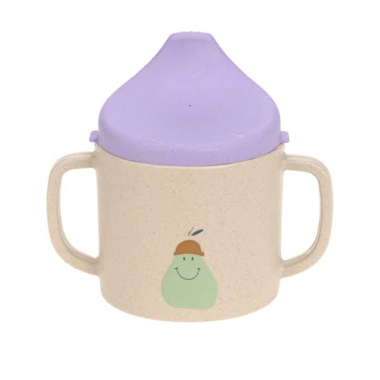 Lassig Sippy Cup Copo aprendizagem com asas Fruits Cherry