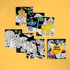 Libro para colorear OMY Terciopelo 