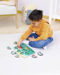 Hape Puzzle de encaixe Meios de Emergência