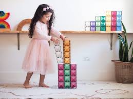 Connetix 24-Piece Pastel Rectangle Magnetic Building Block Set