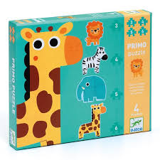 Djeco PRIMO Progressive Puzzle - In the Jungle
