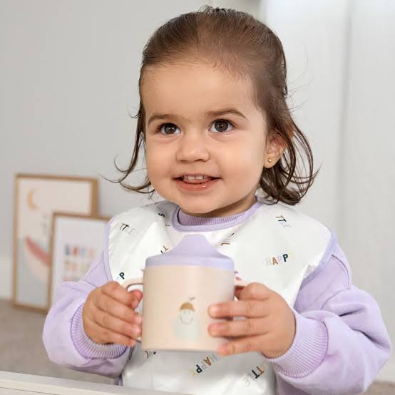 Lassig Sippy Cup Copo aprendizagem com asas Fruits Cherry