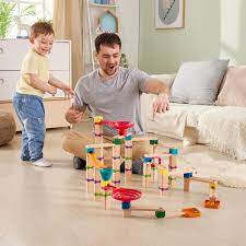 Hape Marble Race with 81 Dominoes