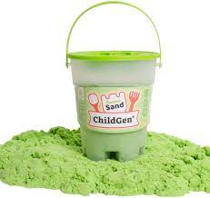 ChildGen Areia Cinética com cores 500gr verde