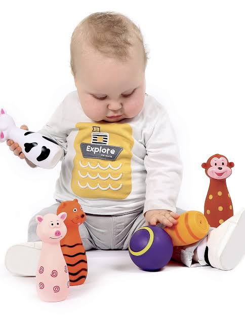 Ludi Soft Plastic Bowling Game - Animals