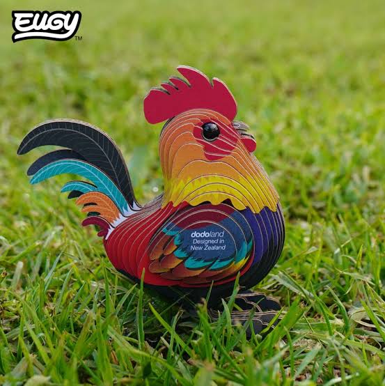 Eugy 3D Puzzle - Rooster