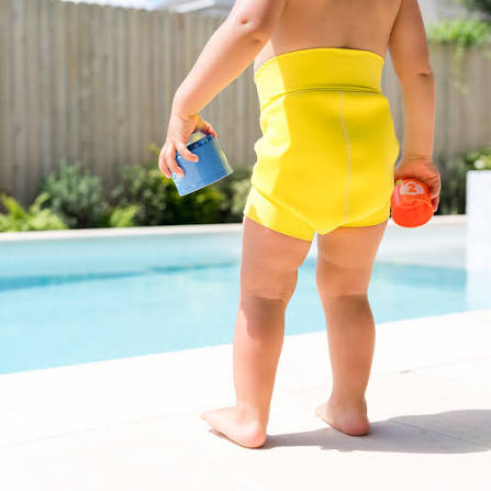 Splash About - Happy Nappy Yellow Reusable Beach/Pool Swim Nappy
