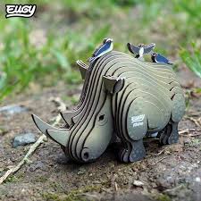 Eugy Puzzle 3D - Rinoceronte