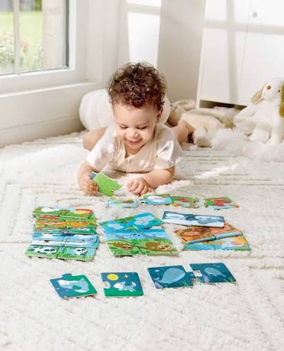 Hape Animal Families Matching Puzzle