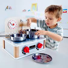 Hape Fogão e Grelhador - Cozinha 2 em 1