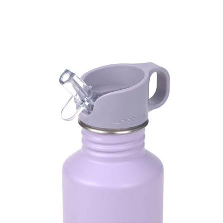 Lassig Stainless Steel Bottle Heart Lilac