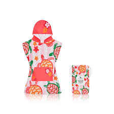 Poncho Dock and Bay de microfibra absorbente de secado rápido para playa/piscina Talla L 6-10 años