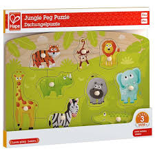 Hape Puzzle de encaixe Selva