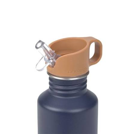 Lassig Stainless Steel Bottle Smile Navy 500ml