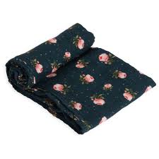 Little Unicorn 100% Cotton Muslin Swaddle Bison 120x120