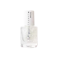 Frasco de verniz de água Inuwet Mini transparente com glitter em forma de estrelas e design de rosto de unicórnio.