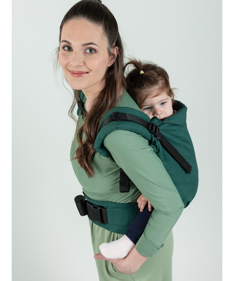 Mochila Isara Toddler Preschooler EVERGREEN LINEN