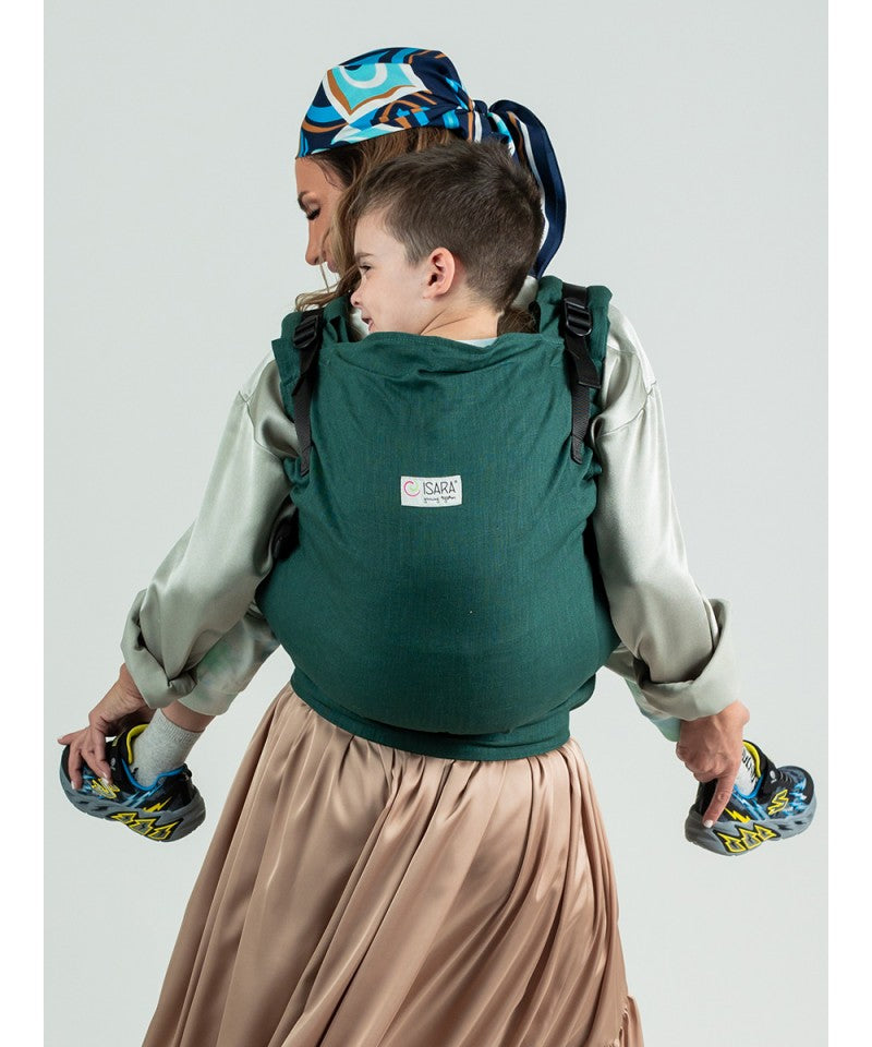 Mochila Isara Toddler Preschooler EVERGREEN LINEN
