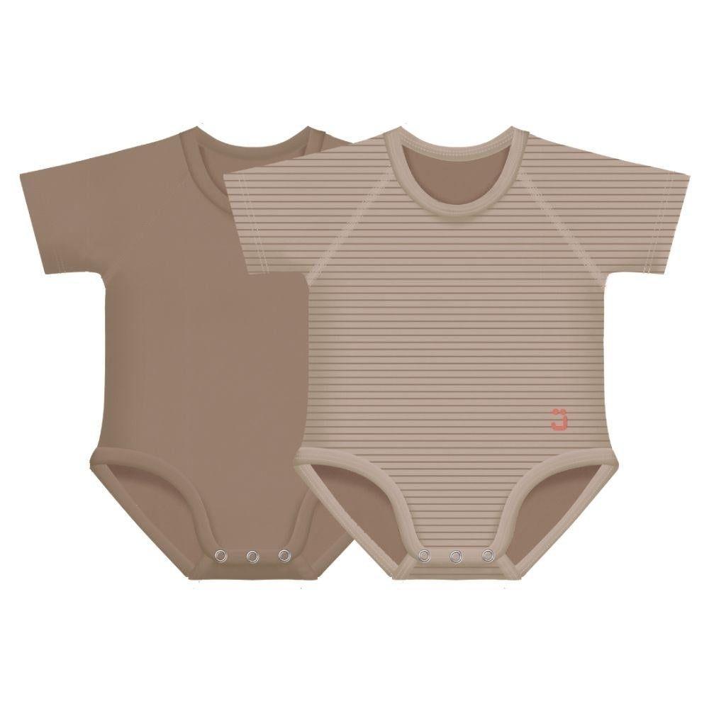 JBimbi Body 0-36m 4 estações Castanho