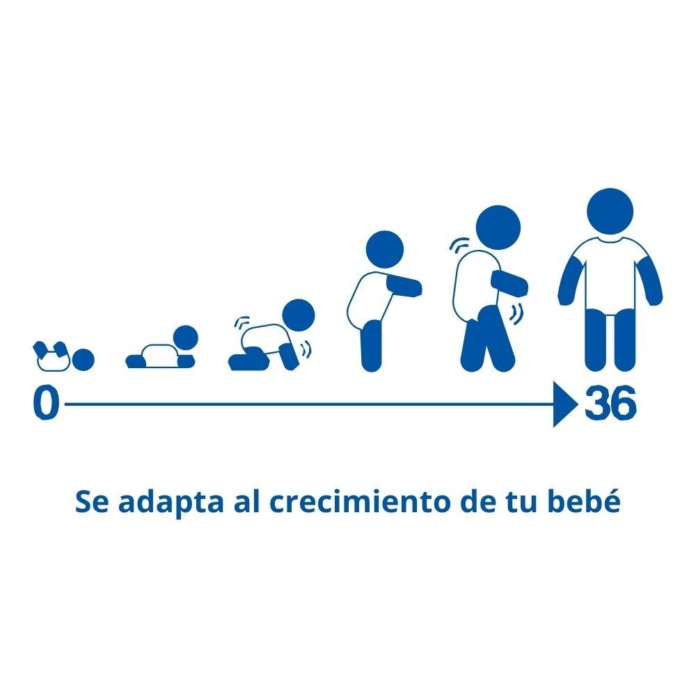 JBimbi Body 0-36m 4 estações Castanho