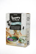 Kit Sensorial Jardim das Fadas Jellystone com figuras e elementos táteis