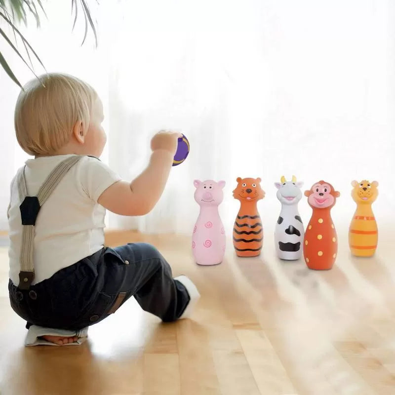 Ludi Soft Plastic Bowling Game - Animals
