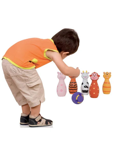 Ludi Soft Plastic Bowling Game - Animals