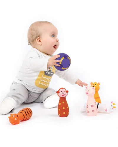 Ludi Soft Plastic Bowling Game - Animals