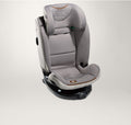 Cadeira auto Joie i-Spin XL Signature configurada como booster para criança mais velha (100-150cm), sem o arnês de 5 pontos.