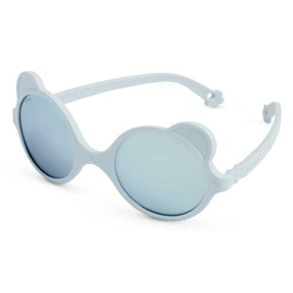Óculos de sol Kietla Urso em azul céu (sky blue), com armação ergonómica e lentes espelhadas Categoria 3.