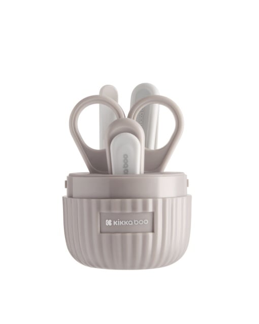 Kikkboo Conjunto higiene Unhas bebé Beige