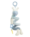 Espiral vertical de atividades para bebé Stripy Friends Kikkaboo com mordedores e guizo
