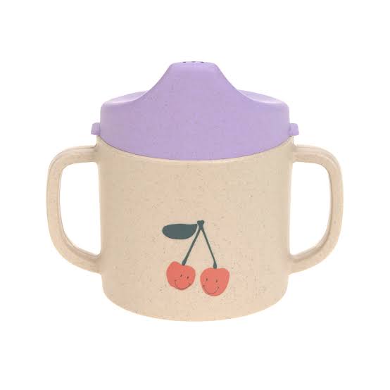 Copo de aprendizagem Lassig Fruits Cherry com asas para bebé