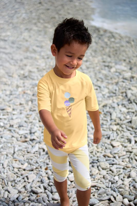 Lassig Camisola UV ICE CREAM PALE YELLOW