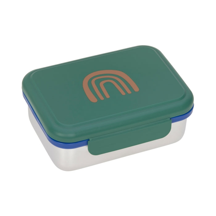 Lassig Stainless Steel Lunchbox Rainbow Green