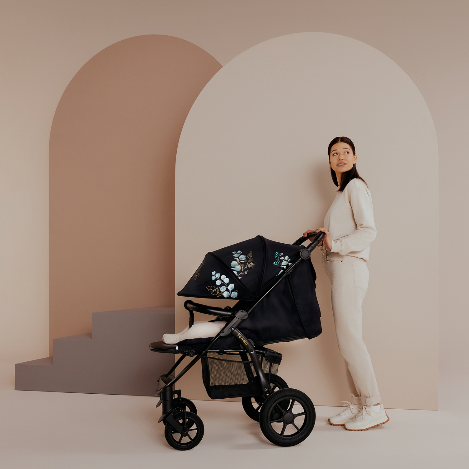 Lionelo carrinho de passeio Annet Tour até 22kg