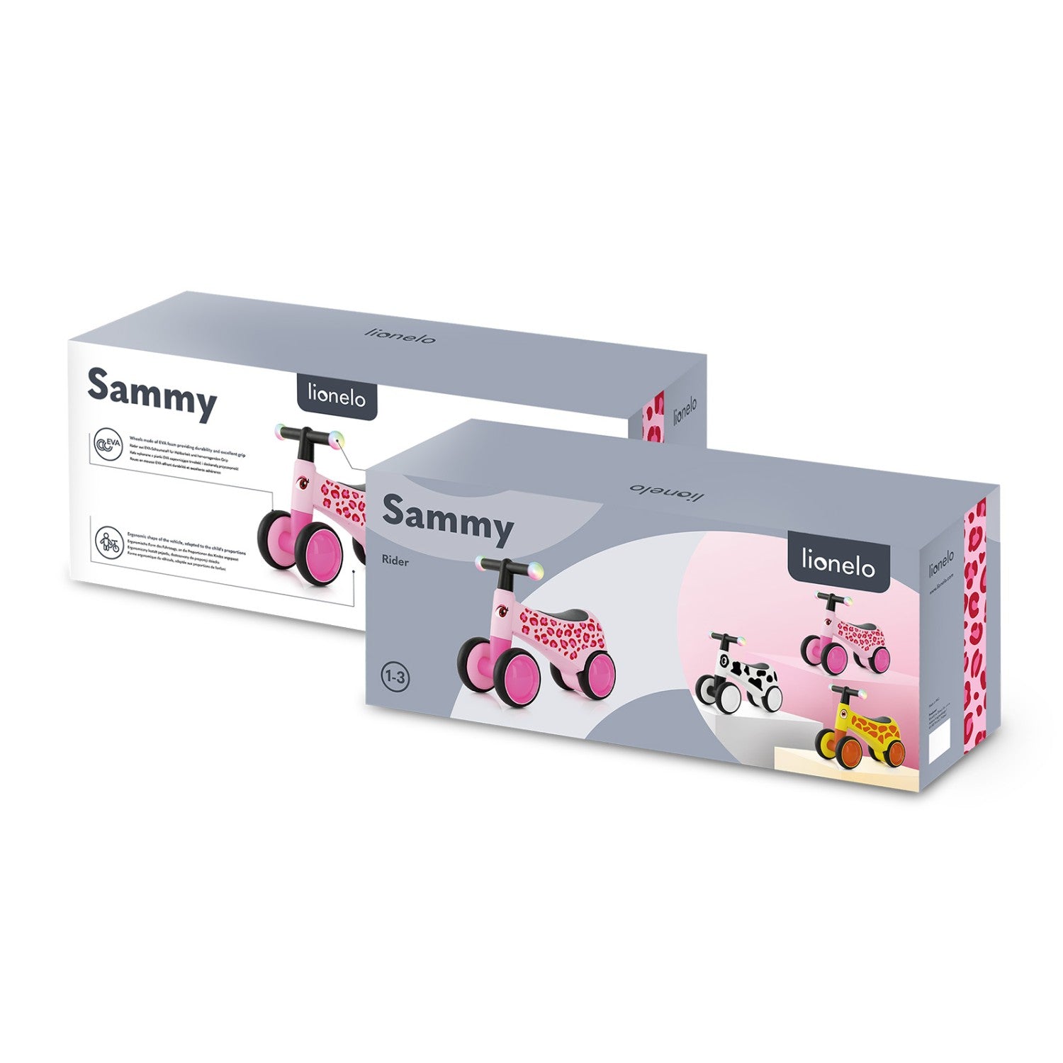 Lionelo Triciclo Sammy sem pedais