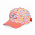 Boné trucker Hello Hossy Retro Flowers com rede atrás, aba curva e fecho ajustável, imagem 1