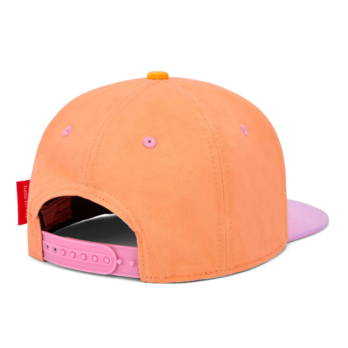 Boné trucker Donuts da Hello Hossy, mais uma vista do modelo com aba curva