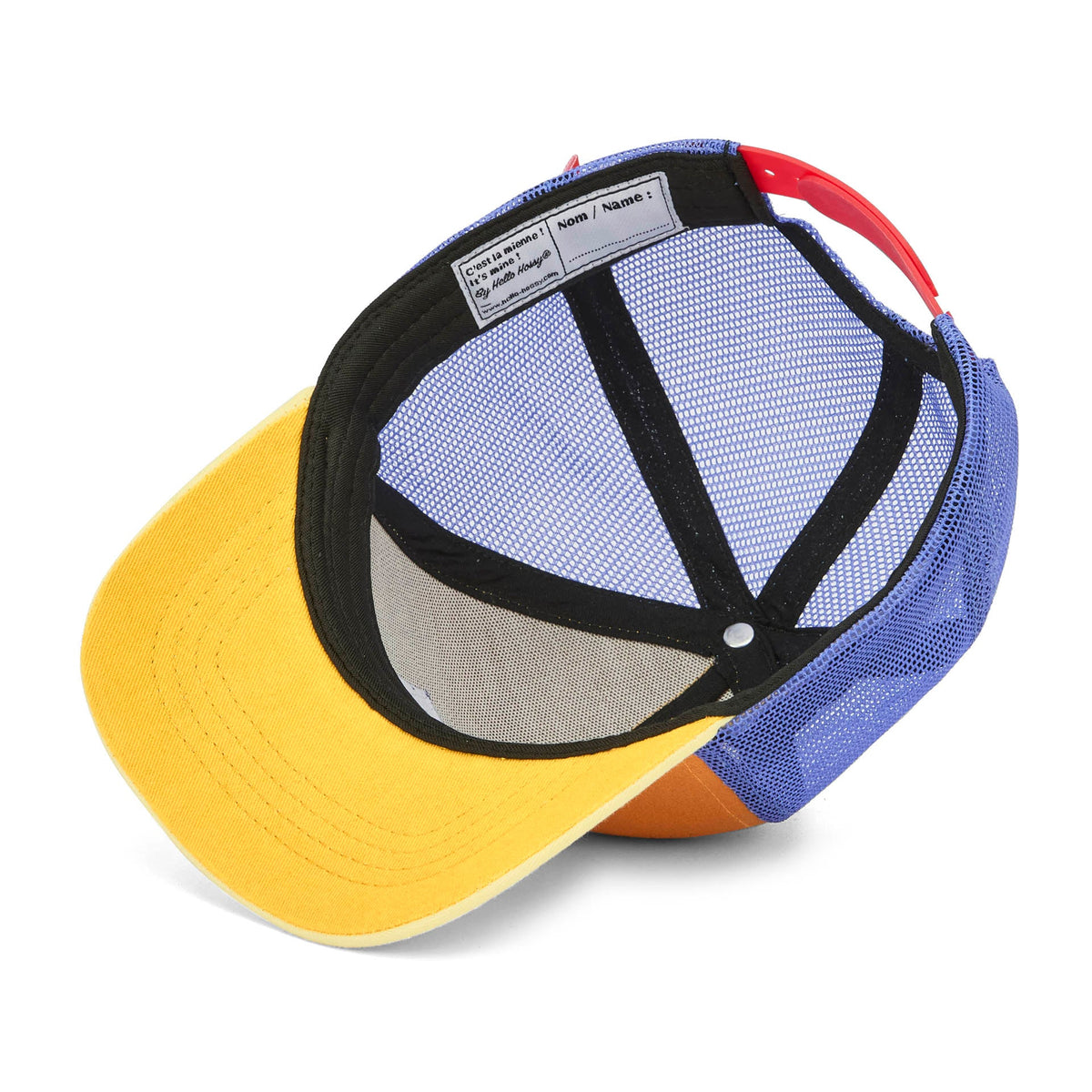 Boné trucker Hello Hossy Mini Canyon com rede atrás, aba curva e fecho ajustável, imagem 3