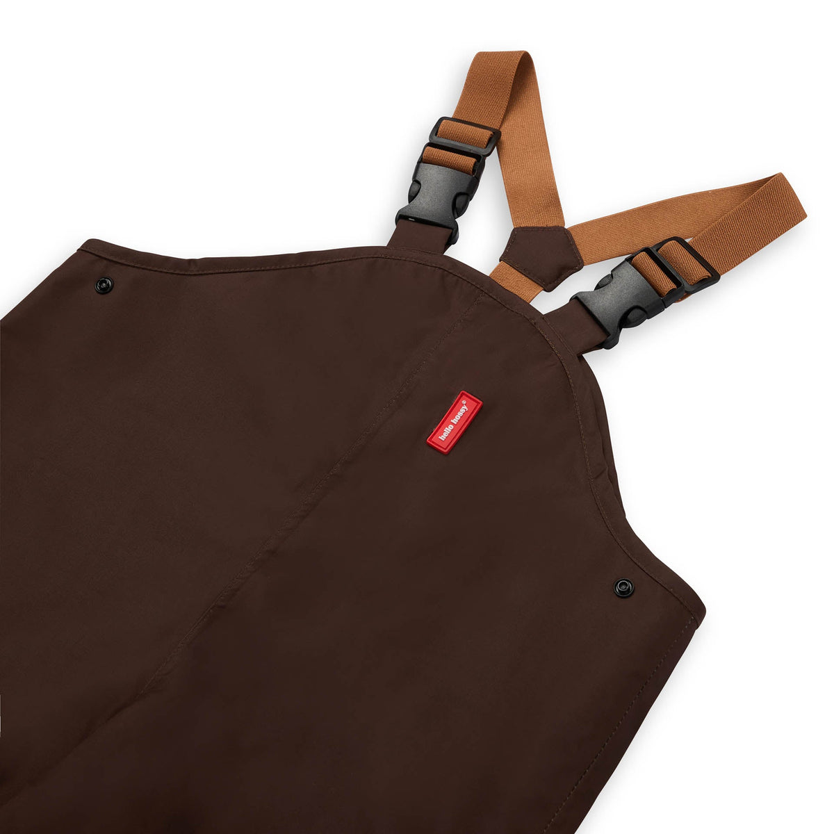 Calças de chuva Hello Hossy Peanut para criança, com suspensórios ajustáveis (vista 3)
