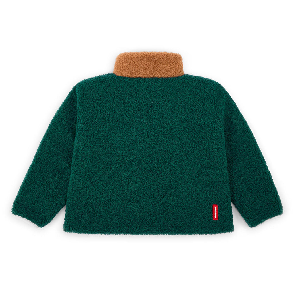 Veste polar Hello Hossy Duck Blue com forro polar, fecho de correr e bolso no peito, foto 6