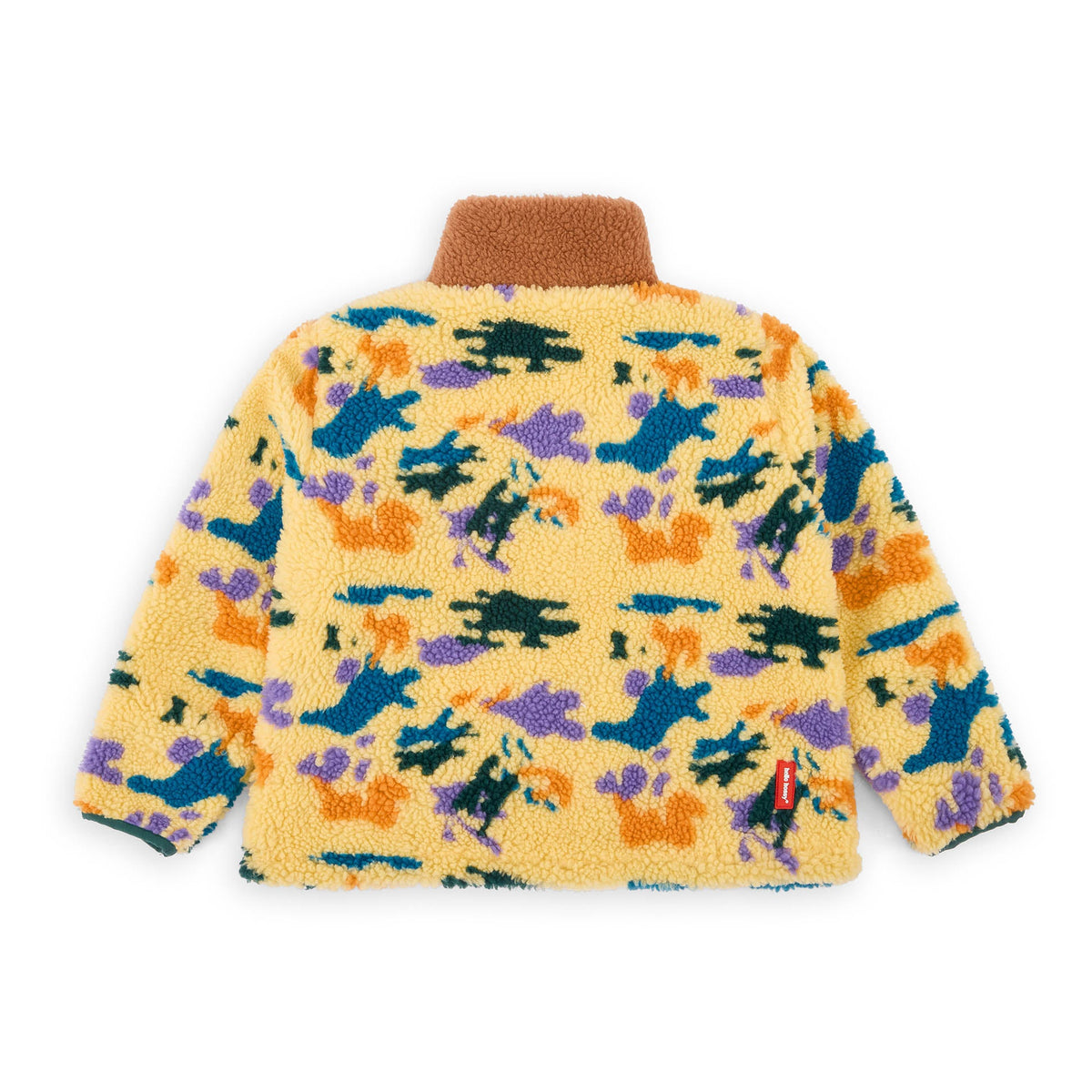 Veste polar Hello Hossy Funky Camo com forro polar, fecho de correr e bolso no peito, foto 4