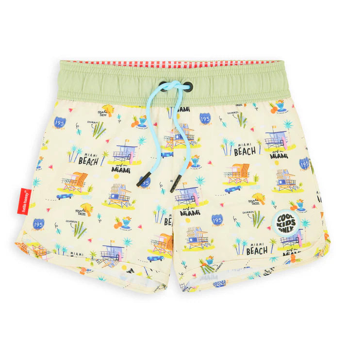 Hello Hossy Miami Beach Swim Shorts