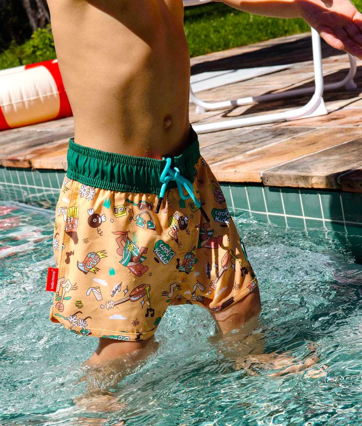 Hello Hossy Miami Beach Swim Shorts