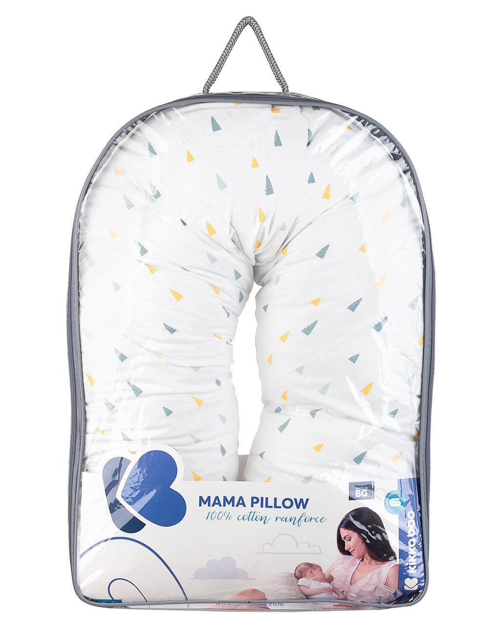 KikkaBoo Almofada para maternidade Elephant Time