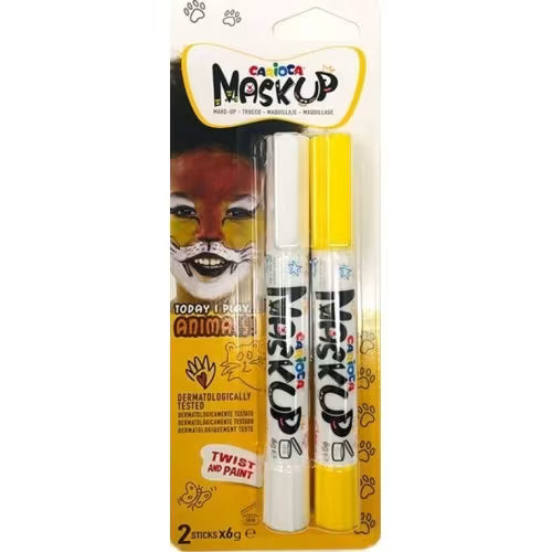 CARIOCA Set de 2 lápices para pintar caras