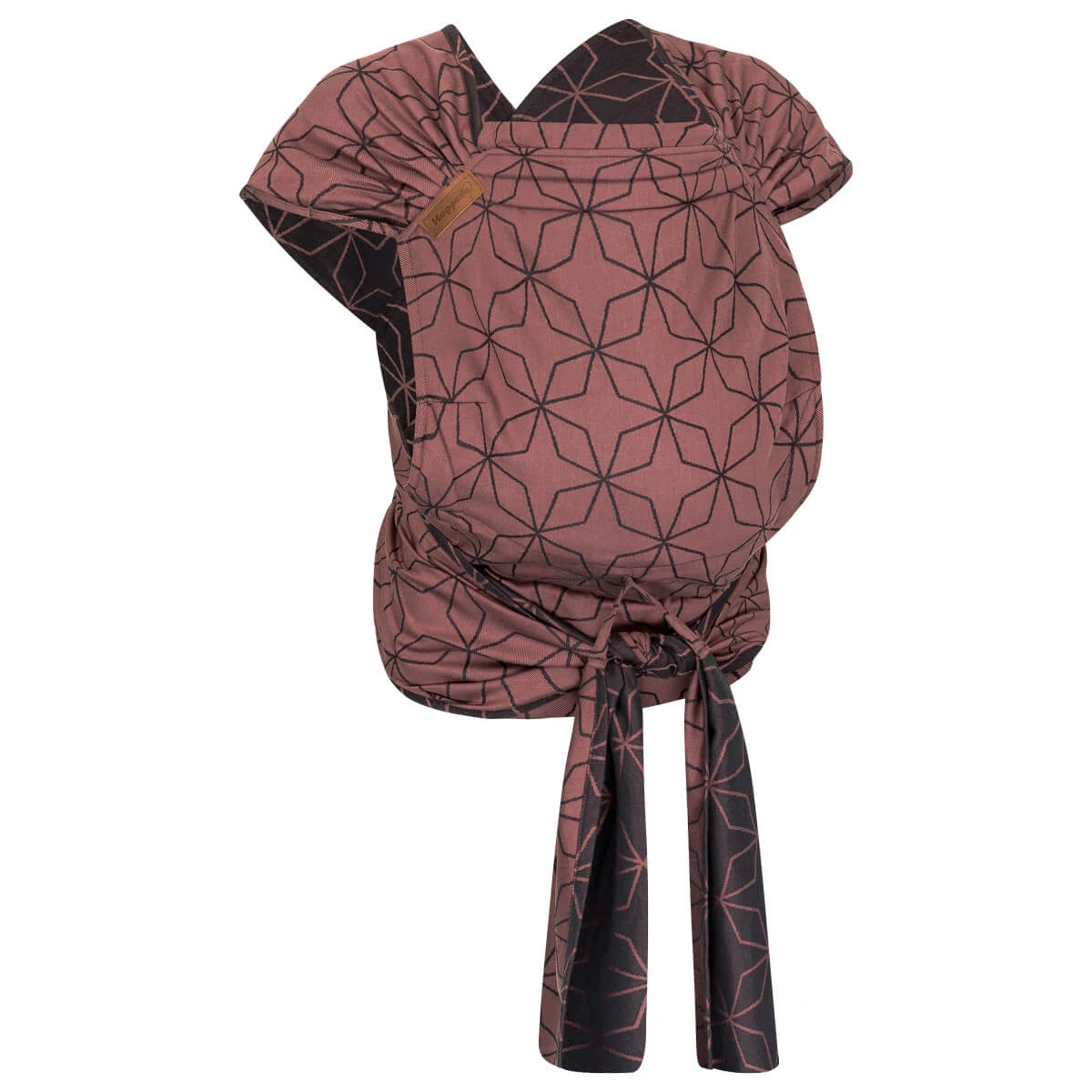 Mei Tai Hoppediz Hop Tye Advanced na cor Malmo rose, porta-bebés ergonómico para recém-nascidos e crianças até 20kg.
