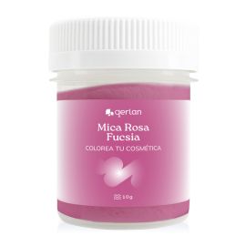 Mica pigmento em pó para cosméticos Fucsia 10gr