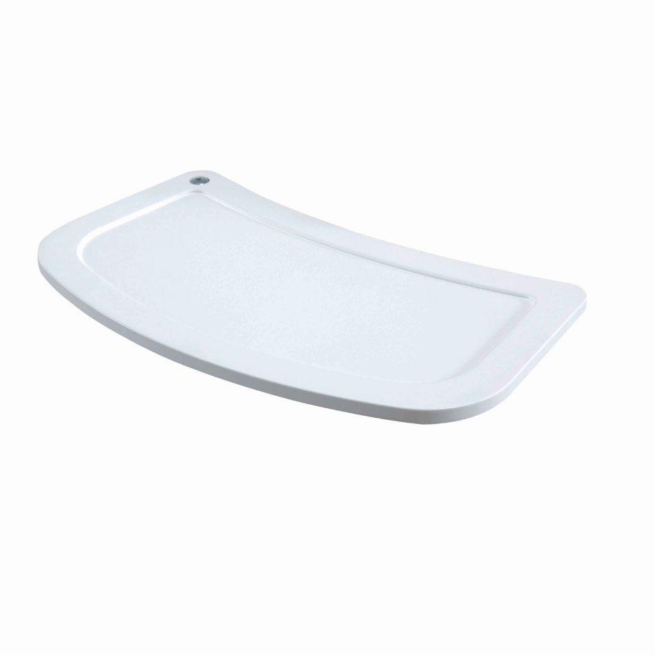 Tabuleiro frontal branco para cadeira de refeição Micuna OVO, ideal para Baby Led Weaning.